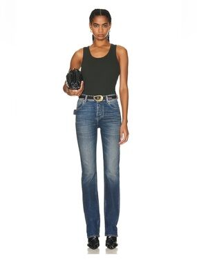 BOTTEGA VENETA BNWT Stretch Slim Denim Blue Jeans Sz 36 24/25 US 2/4 Medium Wash